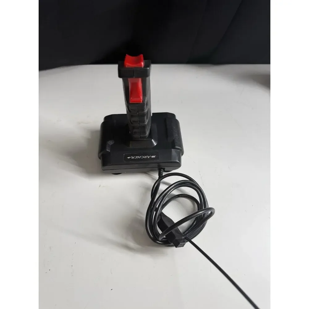 Radio Shack Archer Deluxe Competition Atari 2600 Joystick Controller Black